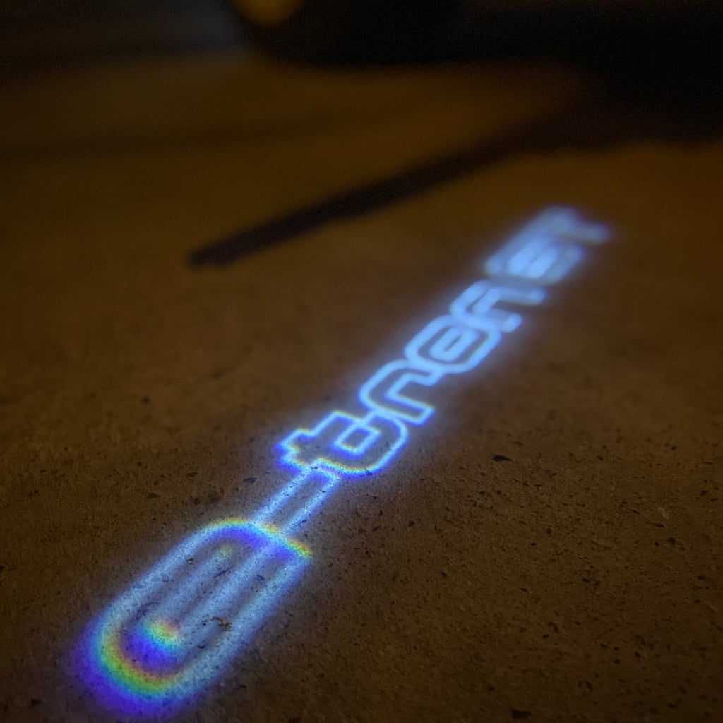 AUDI LOGO PROJECTOT LIGHTS Nr.19 (quantità 1 = 2 Logo Films /2 luci porta)
