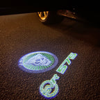 Jaguar logo item 117 lamps (quantity 1 = 1 set / 2 door lamps)