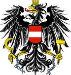 Austria Österreich  National Flag  logo door lights (quantity 1 = 1 sets / 2 logo film /  Can replace of lights  other logos )