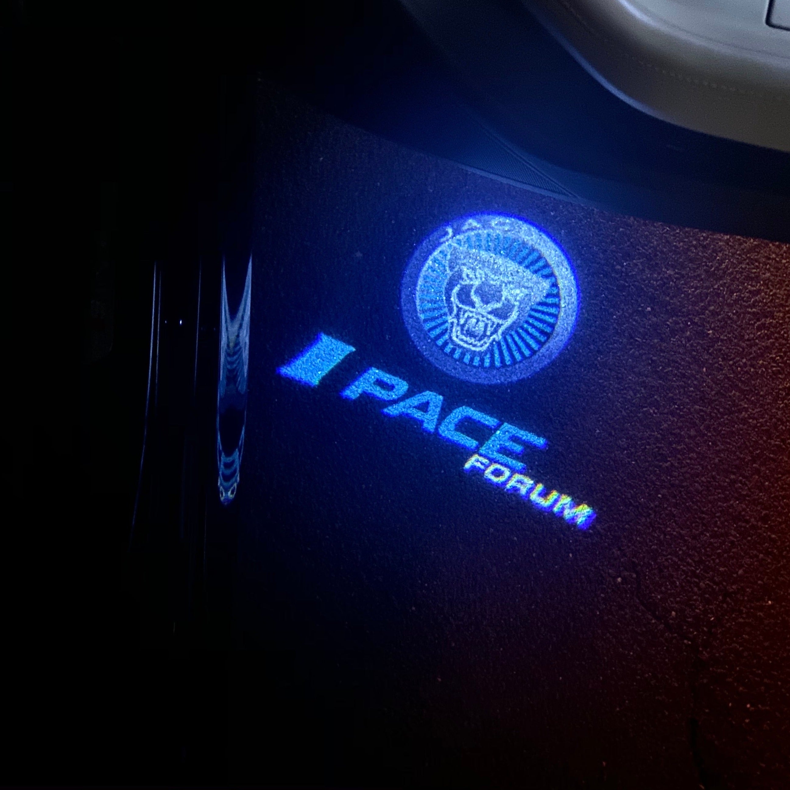 120 Jaguar logo item Light (qty 1 = 1 set / 2 Door Lights)