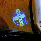 Volvo LOGO PROJECROTR LIGHTS Nr.36 (Menge 1 = 2 Logo Film / 2 Türleuchten)