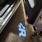 Volkswagen door LAMP R logo No. 156 (Number 1 = 2 logotipos Film / 2 door LAMP)