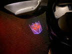 Transformers Logo door lights Nr.263  (quantity 1 = 2 Logo Films /2 door lights）Movie Series Logo