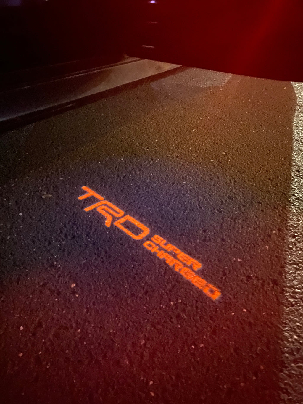 TRD LOGO PROJECROTR LIGHTS Nr.03 (quantità 1 = 1 set/2 luci porta)