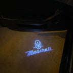 LUCES Maserati LOGO PROJECROTR Nr.01 (cantidad 1 = 1 juegos / 2 luces de puerta)