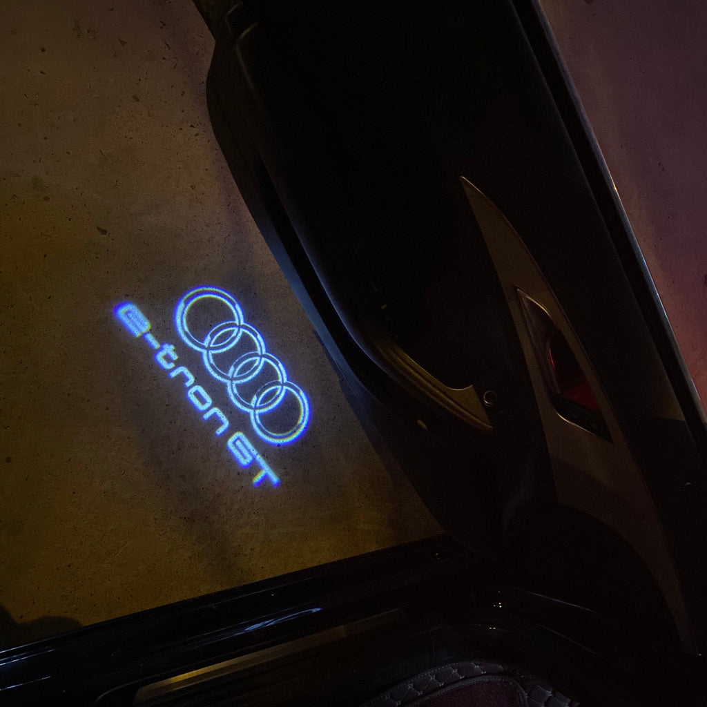 AUDI LOGO PROJECTOT LIGHTS Nr.19 (quantità 1 = 2 Logo Films /2 luci porta)