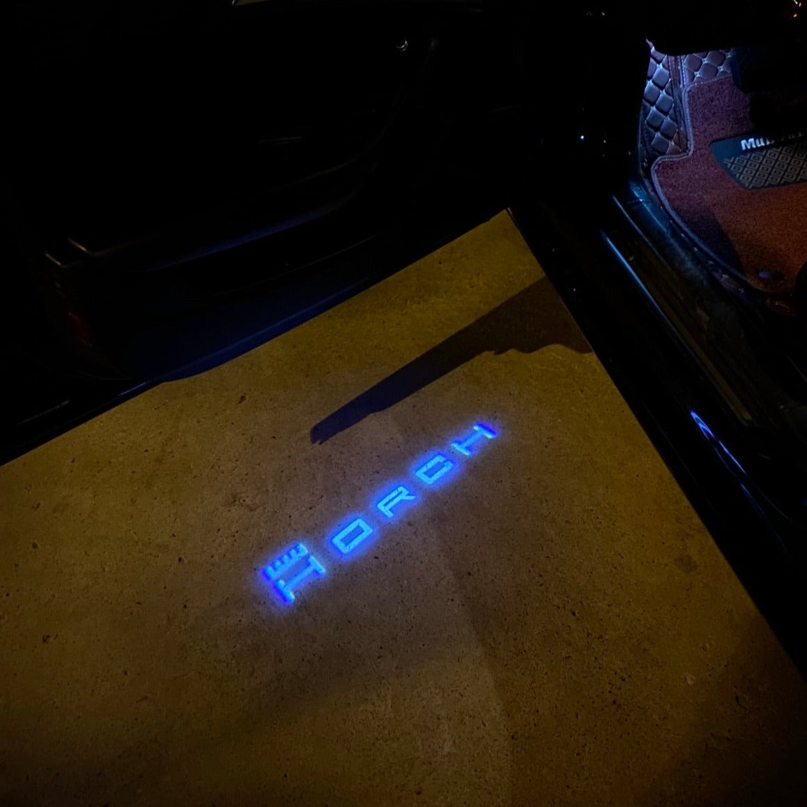 AUDI LOGO PROJECTOT LIGHTS Nr.19 (quantità 1 = 2 Logo Films /2 luci porta)