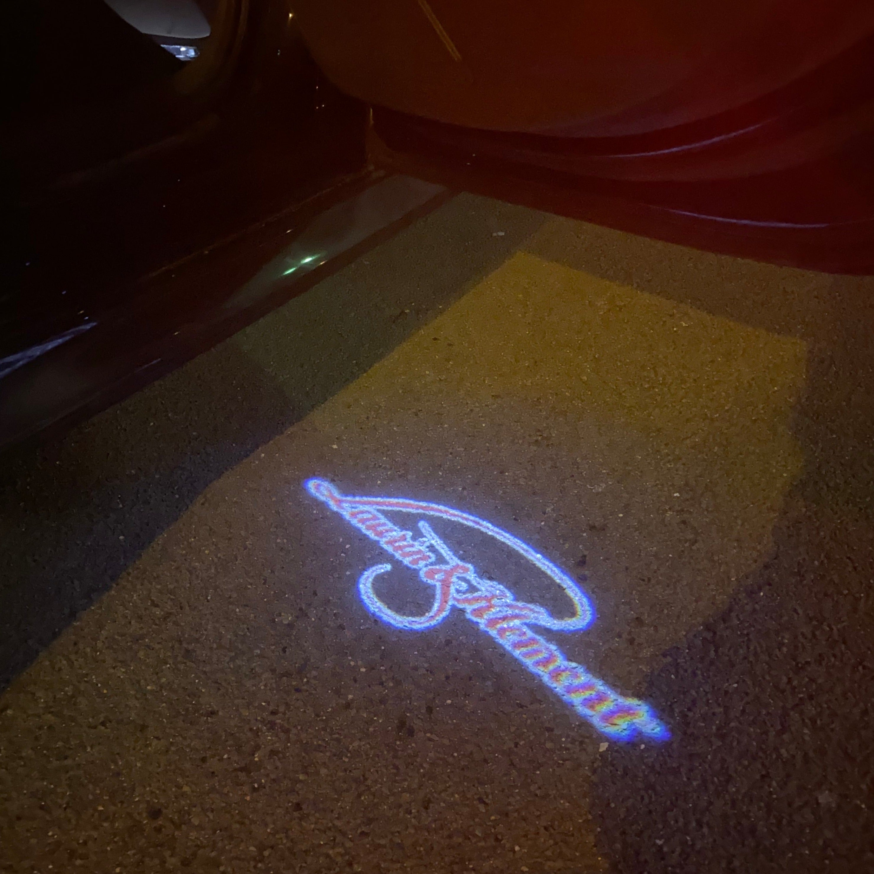 SKODA Laurin&klement LOGO PROJECTOT LIGHTS Nr.19 (cantidad 1 = 2 logo films /2 luces de puerta)