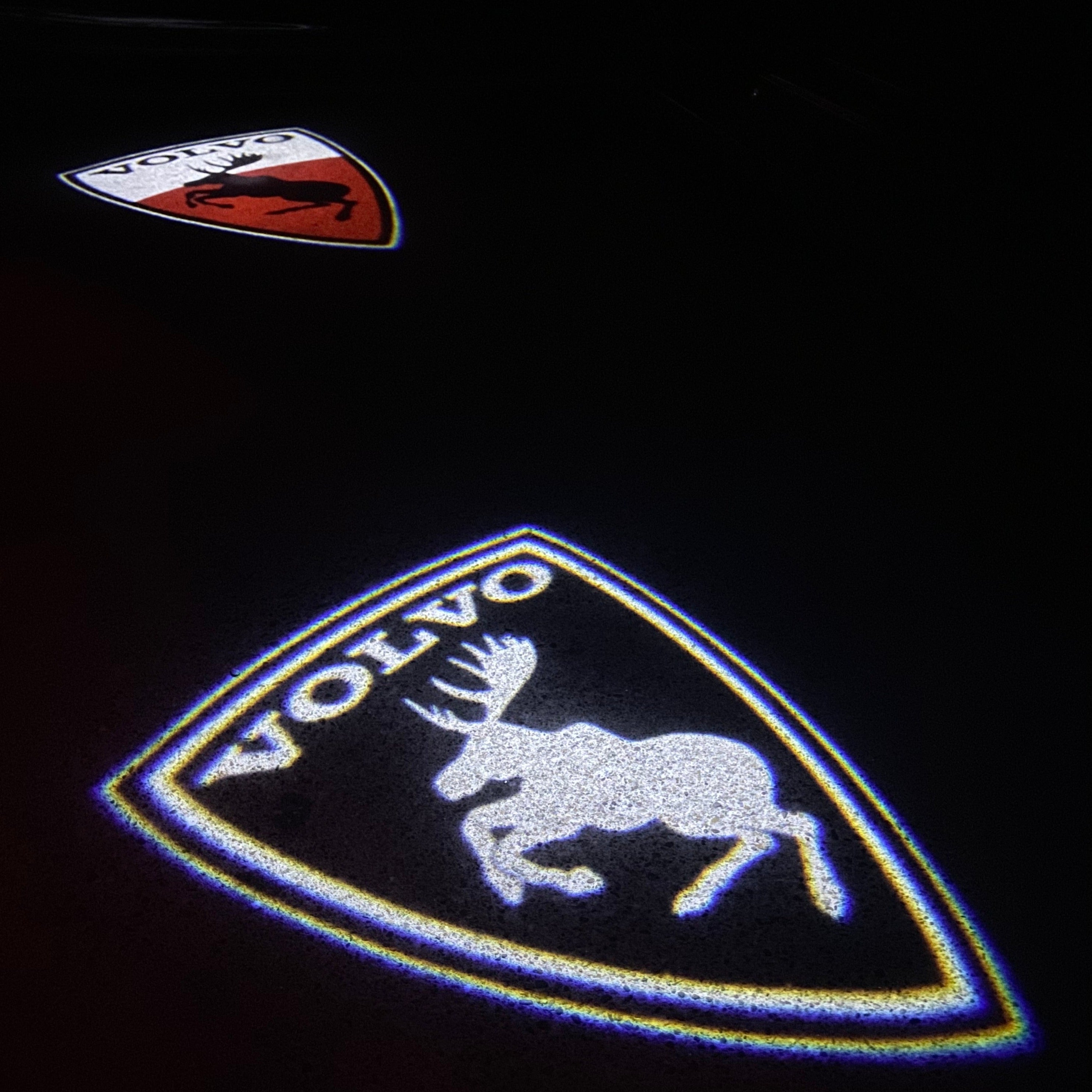 LUCES Volvo LOGO PROJECROTR Nr.78 (cantidad 1 = 2 Película de logotipo / 2 luces de puerta)