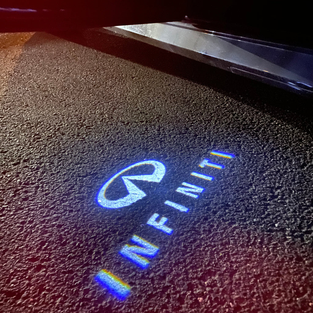 INFINTI LOGO PROJECROTR LIGHTS Nr.01 (Menge 1 = 1 Sets/2 Türleuchten)