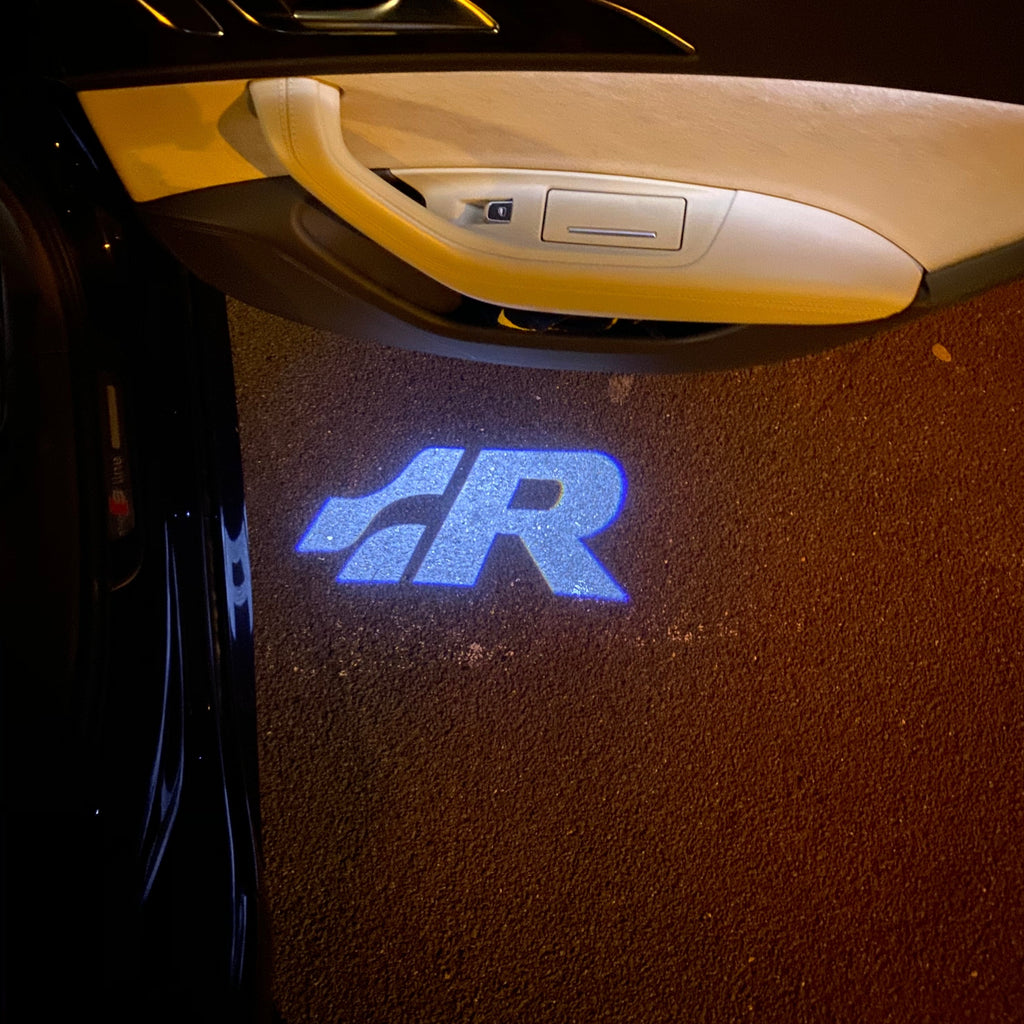 Volkswagen door LAMP R logo No. 156 (Number 1 = 2 logotipos Film / 2 door LAMP)