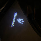 LUCES Maserati LOGO PROJECROTR Nr.01 (cantidad 1 = 1 juegos / 2 luces de puerta)
