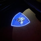 LUCI PROIETTORI LOGO Volvo Nr.73 (quantità 1 = 2 Logo Film / 2 luci porta)