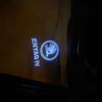 SKODA LOGO PROJECTOT LIGHTS Nr.43 (quantité 1 = 2 Logo Film / 2 feux de porte)