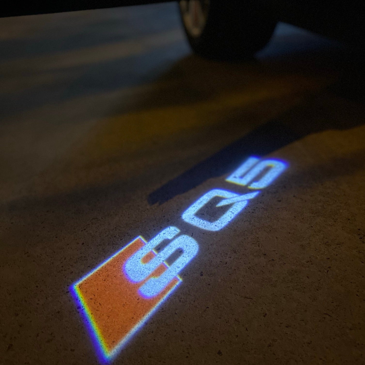 AUDI LOGO PROJECT LIGHTS Nr.58 (quantità 1= 2 Logo Films /2 porta luci）