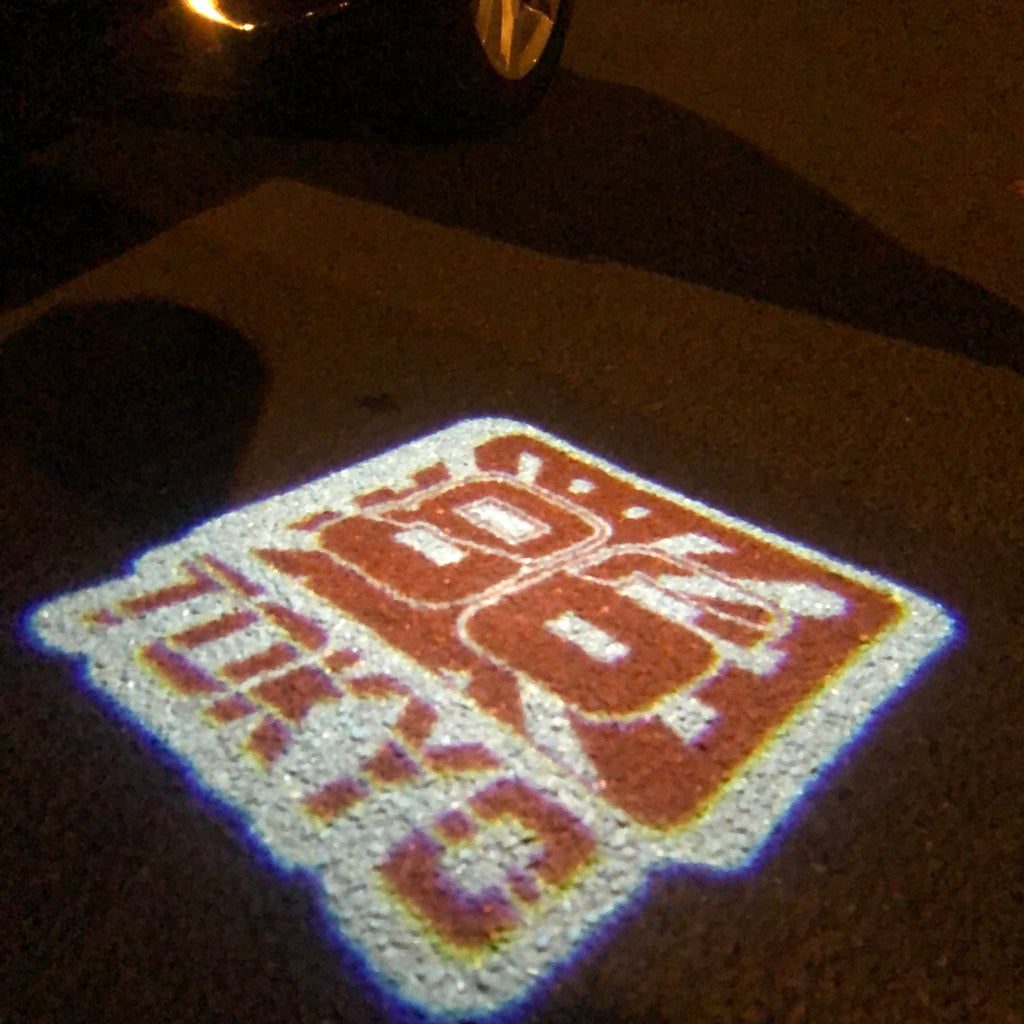 GT 86 LOGO PROJECTOT LIGHTS Nr.14 (Menge 1 = 2 Logofolien /2 Türleuchten)