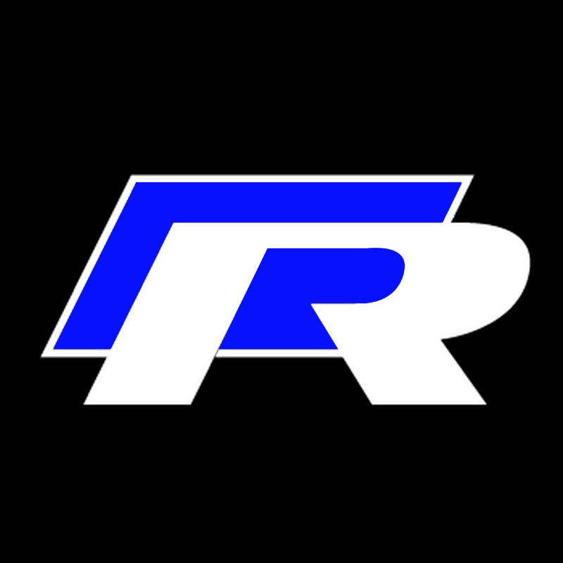 Volkswagen door LAMP R Line logo No. 51 (Number 1 = 2 logotipos Film / 2 door LAMP)