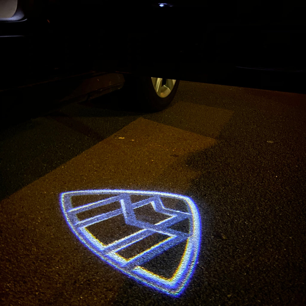 MAYBACH LOGO PROJECTOT LIGHTS Nr.28 (quantità 1 = 2 Logo Film /2 porta luci)
