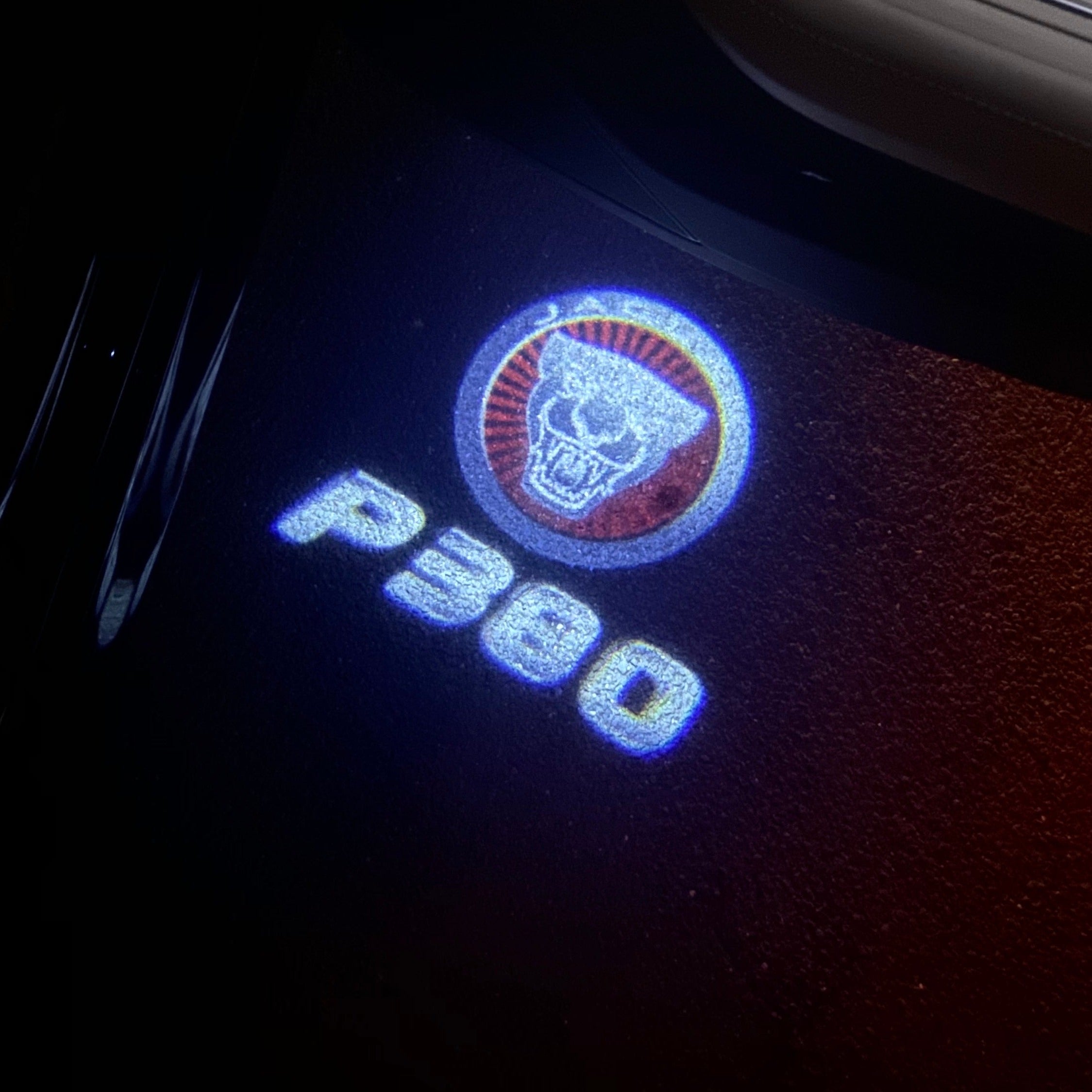 JAGUAR LOGO مشروع الاضواء Nr.94 (الكمية 1 = 1 مجموعة / 2 أضواء للباب 2)