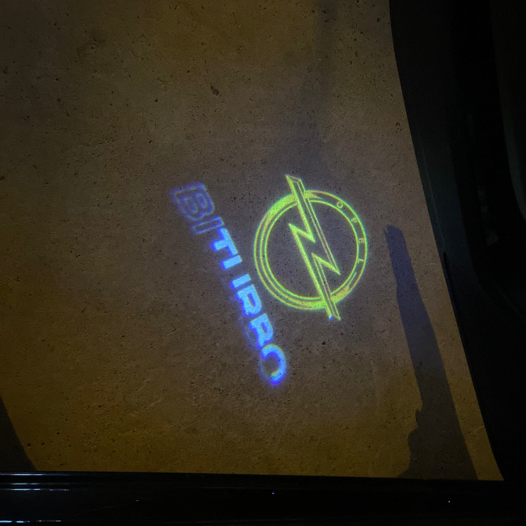 أوبل INSignia LOGO PROJECROTR أضواء Nr.01 (كمية 1 = 1 مجموعات / 2 أضواء الباب)
