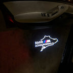 BMW NÜRBURGRING LOGO PROJECTOT LIGHTS Nr.08 (cantidad 1 = 1 juego/2 luces de puerta)