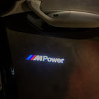 BMW M POWER LOGO PROJECTOT LIGHTS Nr.16 (quantité 1 = 1 ensemble/2 feux de porte)