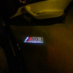 BMW M8 LOGO PROJECTOT LIGHTS Nr.05 (cantidad 1 = 1 juego/2 luces de puerta)