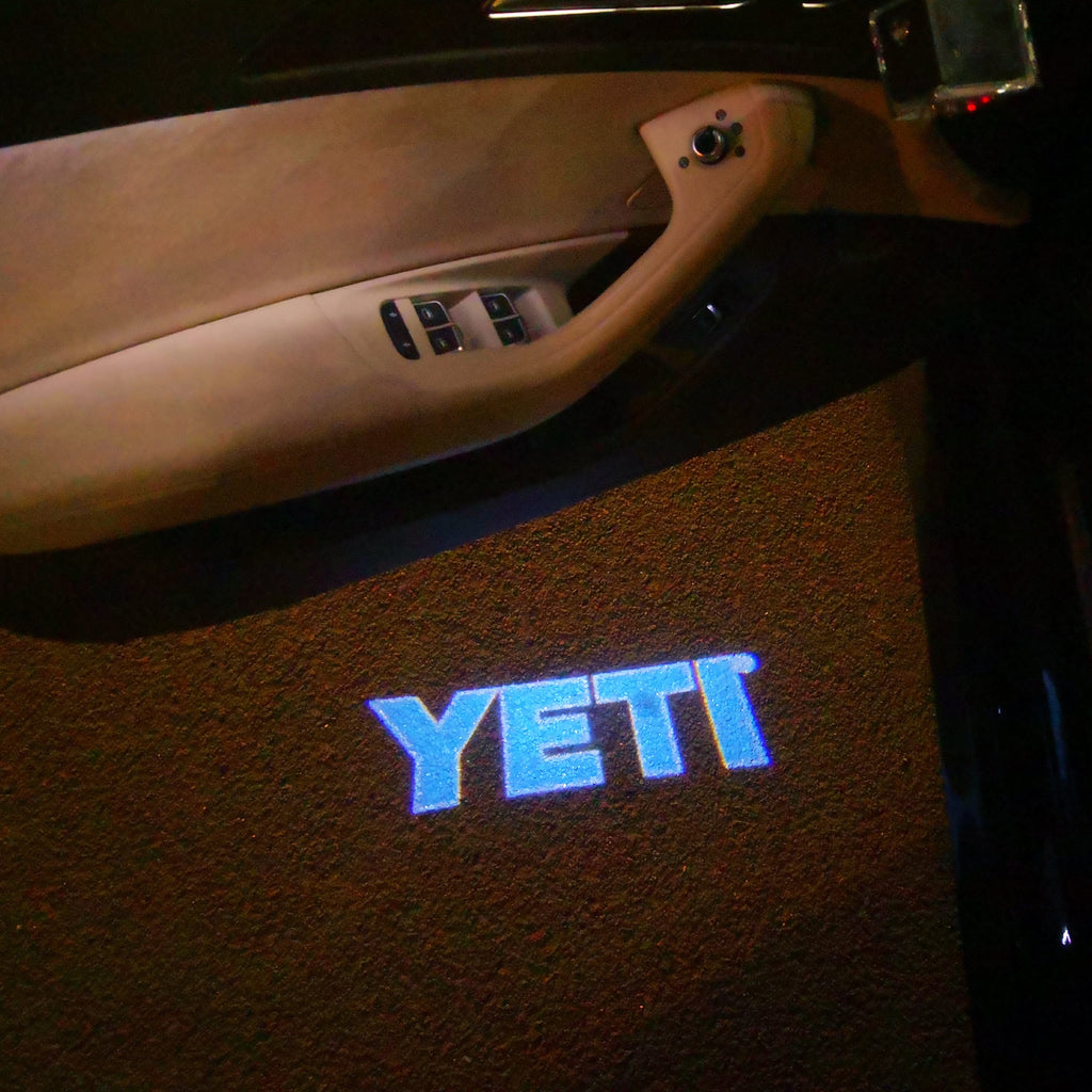 SKODA YETI LOGO LIGHTS Nr.57 (cantidad 1 = 2 logo película / 2 luces de puerta)