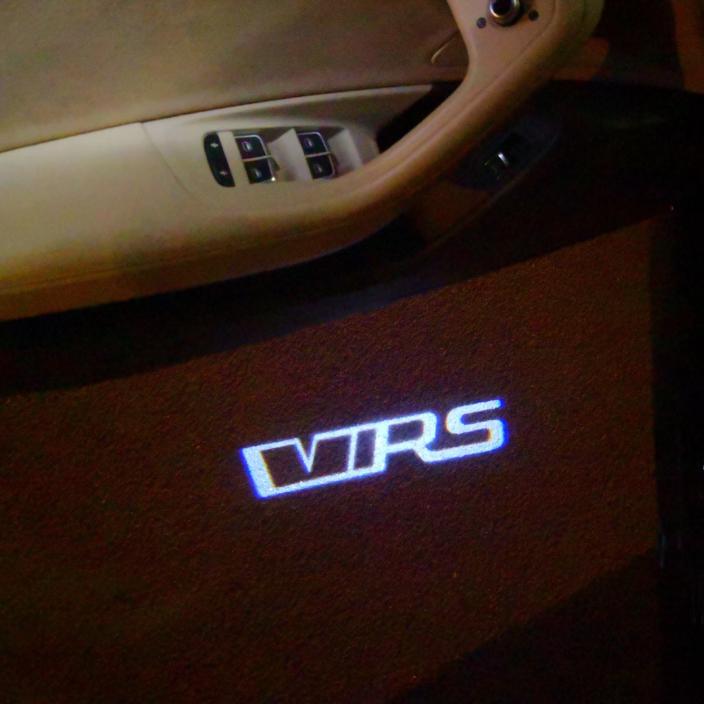SKODA VRS LOGO PROJECTOR LIGHTS Nr.33 (quantité 1 = 2 Logo Film / 2 porte lumières)