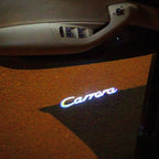 PORSCHE Carrera LOGO PROJECTOT LIGHTS Nr.33 (Menge 1 = 2 Logo Film / 2 Türleuchten)