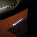 PORSCHE Panamera LOGO PROJECTOT LIGHTS Nr.35 (quantità 1 = 2 Logo Film / 2 luci porta)