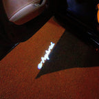 PORSCHE E-Hybrid LOGO PROJECTOT LIGHTS Nr.16 (Menge 1 = 2 Logo Film / 2 Türleuchten)