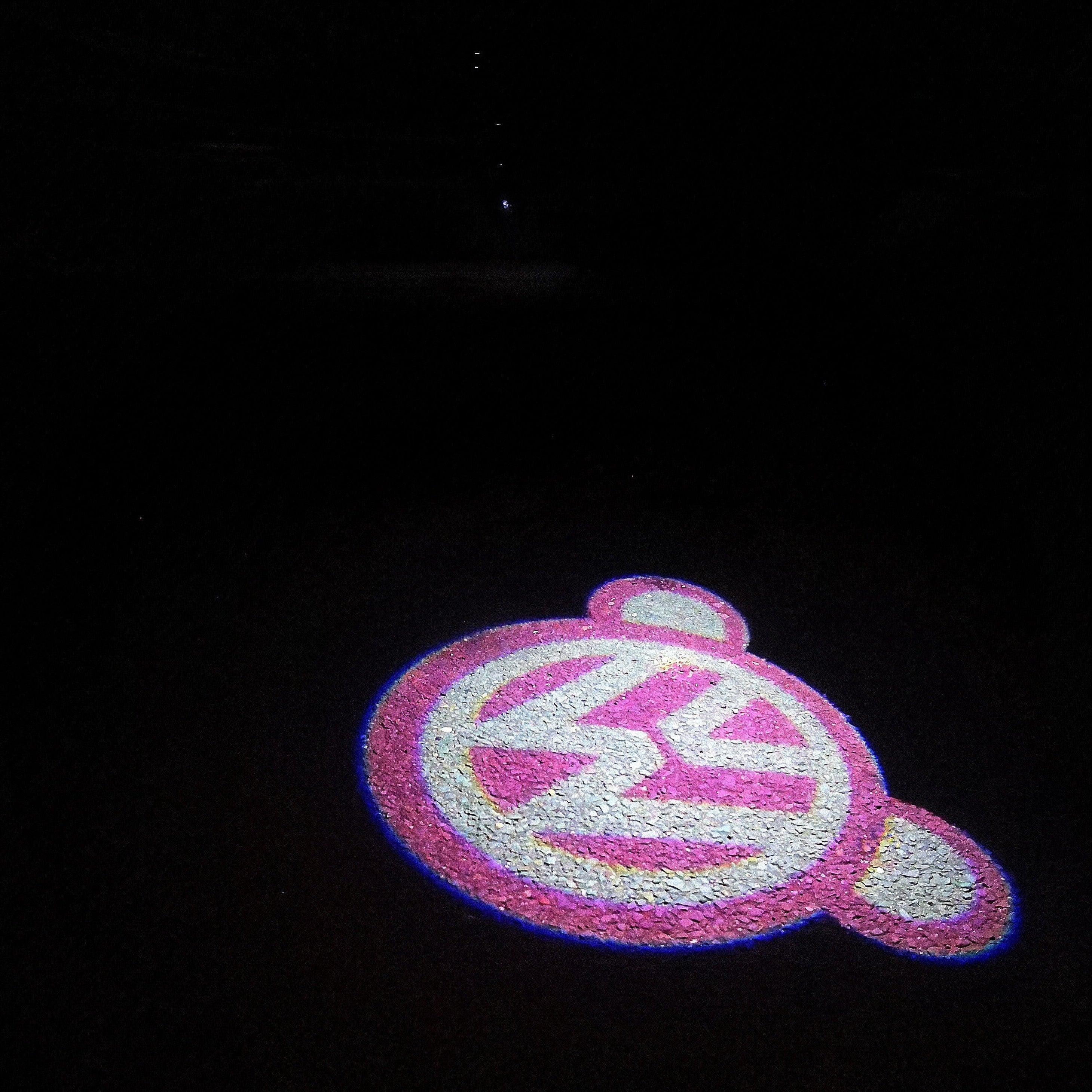 Volkswagen Door lights Logo Nr. 12 (cantidad 1 = 2 logo films /2 luces de puerta)