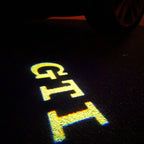 Volkswagen Türleuchten GTI Logo Nr. 48 (Menge 1 = 2 Logofolien /2 Türleuchten)
