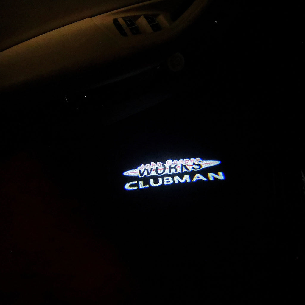 CLUBMAN LOGO PROJECROTR LIGHTS Nr.80 (quantità 1 = 2 Logo Film / 2 luci porta)