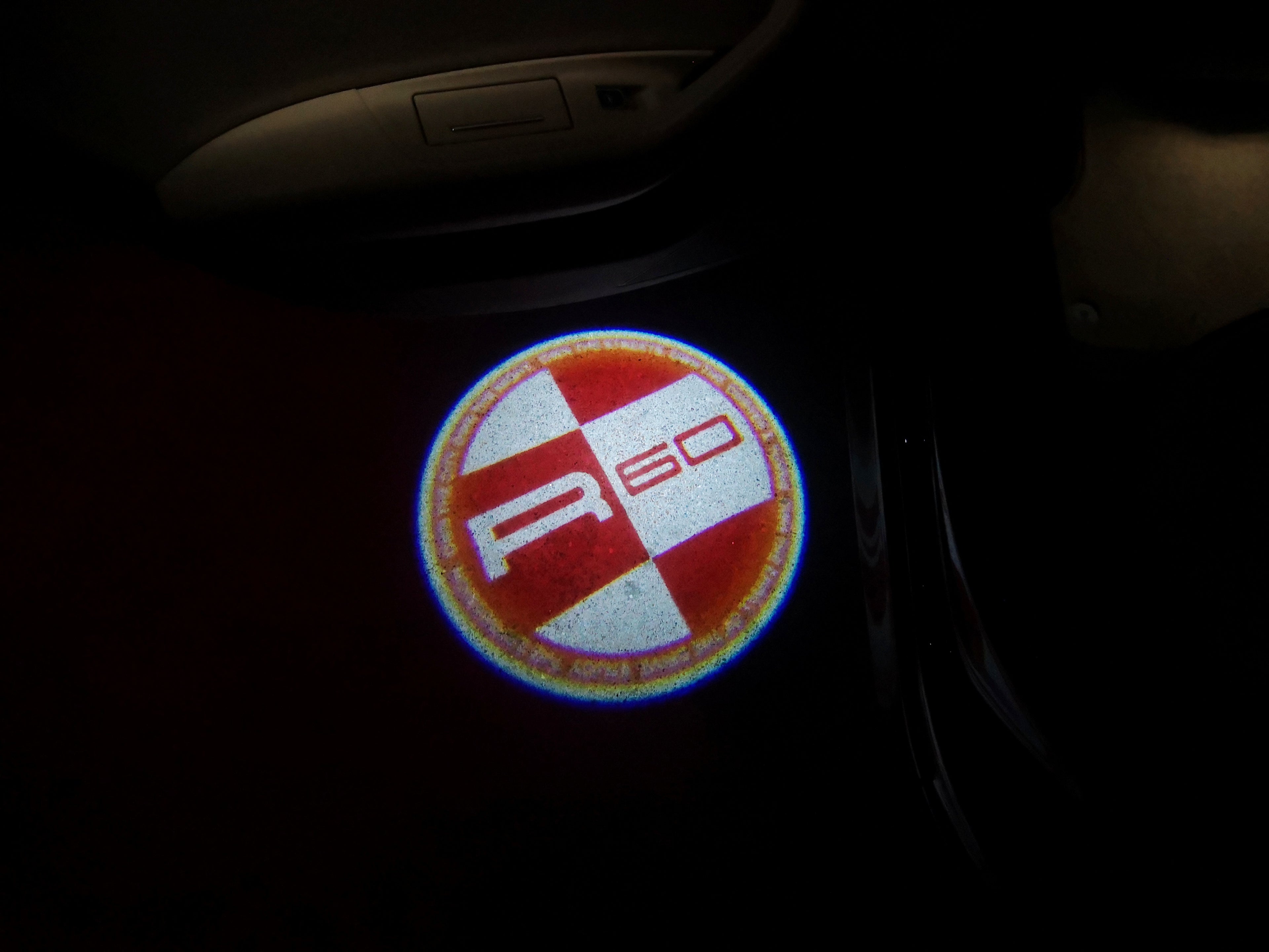 MINI R 60 LOGO PROJECROTR أضواء Nr.155 (كمية 1 = 2 شعار فيلم / 2 أضواء الباب)