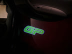 MINI GP LOGO PROJECROTR LIGHTS Nr.123 (Menge 1 = 2 Logo Film / 2 Türleuchten)