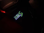 JOHN COOPER LOGO PROJECROTR LIGHTS Nr.105 (Menge 1 = 2 Logo Film / 2 Türleuchten)