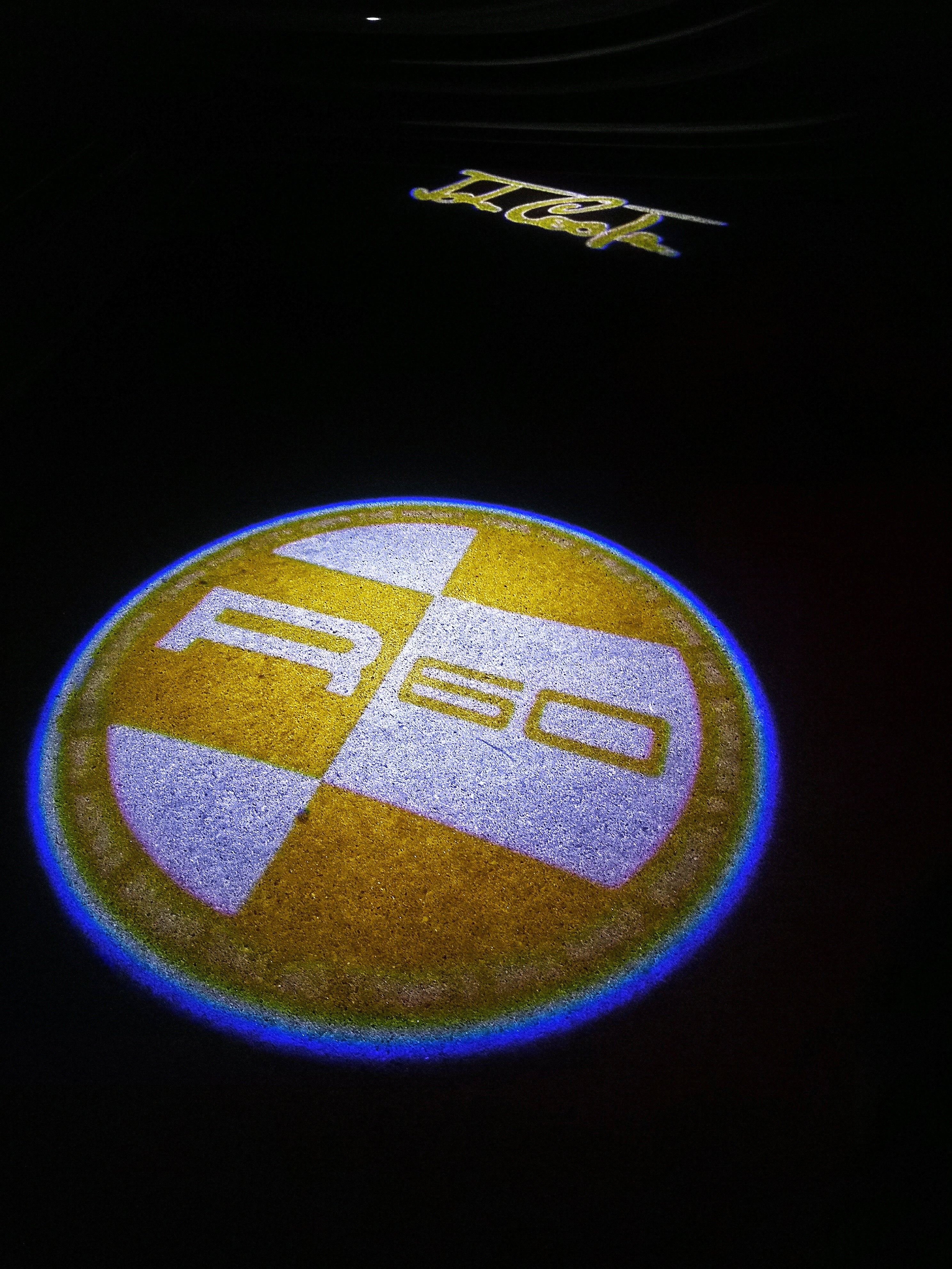 MINI R 60 LOGO PROJECROTR أضواء Nr.153 (الكمية 1 = 2 شعار فيلم / 2 أضواء الباب)
