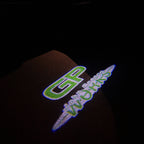 MINI GP JOHN COOPER يعمل LOGO PROJECROTR LIGHTS Nr.156 (الكمية 1 = 2 Logo Film / 2 Door Lights)