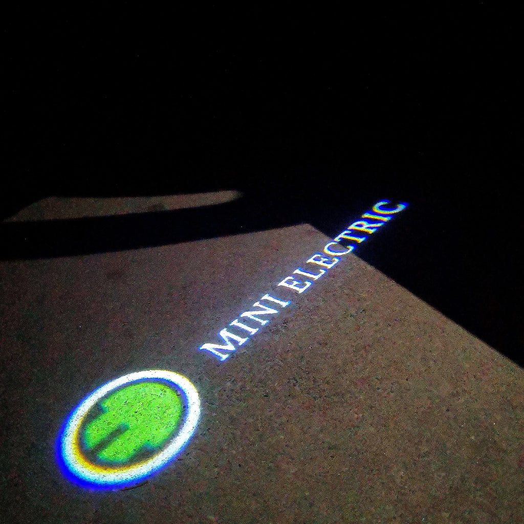 MINI ELECTRIC LOGO PROJECROTR LIGHTS Nr.64 (quantità 1 = 2 Logo Film / 2 luci porta)