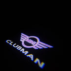 CLUBMAN LOGO PROJECROTR LIGHTS Nr.140 (Menge 1 = 2 Logo Film / 2 Türleuchten)