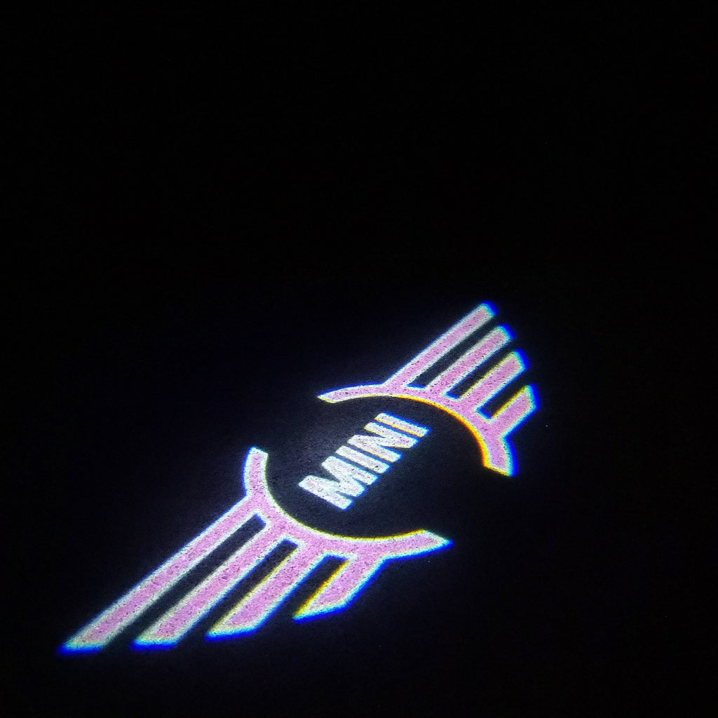 MINI LOGO PROJECROTR LIGHTS Nr.83 (cantidad 1 = 2 logo película / 2 luces de puerta)