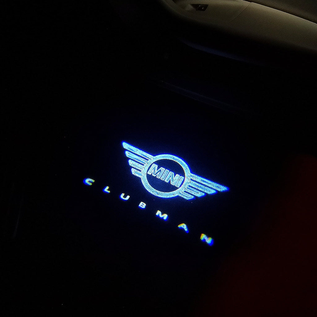 MINI CLUBMAN LOGO PROJECROTR LIGHTS Nr.28 (quantité 1 = 2 Logo Film / 2 feux de porte)