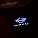 MINI PACEMAN LOGO PROJECROTR LIGHTS Nr.142 (cantidad 1 = 2 logo película / 2 luces de puerta)