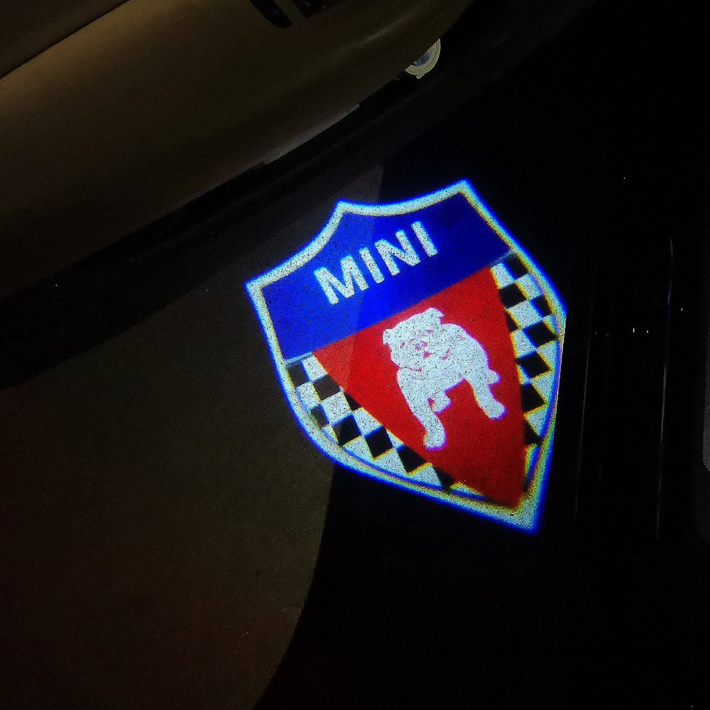 MINI LOGO PROJECROTR أضواء Nr.45 (كمية 1 = 2 شعار فيلم / 2 أضواء الباب)
