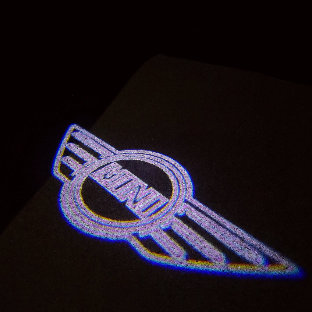 MINI LOGO PROJECTOR LIGHTS Nr.19 (الكمية 1 = 2 شعار فيلم / 2 مصباح باب)