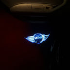 MINI LUCES DE PROYECTOR DE LOGOTIPO N ° 06 (cantidad 1 = 2 Película de Logo / 2 luces de puerta)
