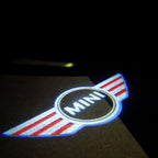 MINI LOGO PROJECROTR LIGHTS Nr.05 (cantidad 1 = 2 logo película / 2 luces de puerta)