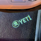 SKODA YETI LOGO LIGHTS Nr.111 (quantité 1 = 2 Logo Film / 2 feux de porte)